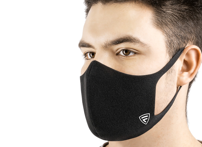 Многоразовая маска для лица с ионами серебра