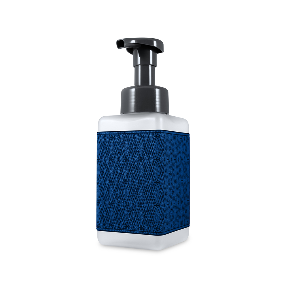 Дозатор для мыла пенный D-Foam, цвет темно-синий - заказать в интернет .